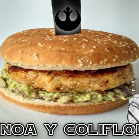 Hamburguesa de Quinoa y Coliflor