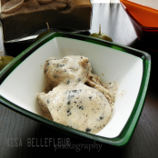 Helado de vainilla y Oreo - Paso 2