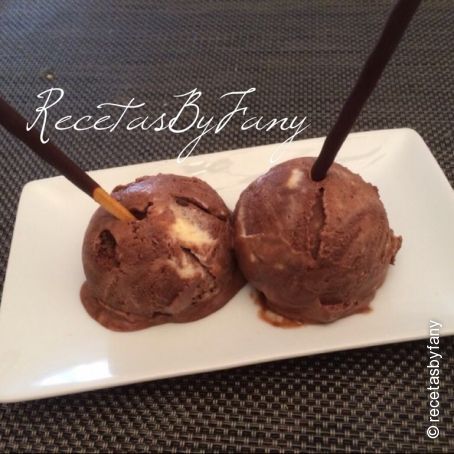 Helado Casero de Chocolate