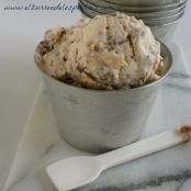 Helado de mascarpone con tres chocolates