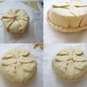 Hojaldre de Camembert con mermelada y cebolla caramelizada. - Paso 3