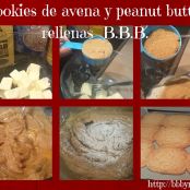 Cookies de Avens y Peanut  Butter rellenasB.B.B. - Paso 1