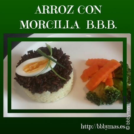 Arroz con Morcilla y verduras B.B.B.