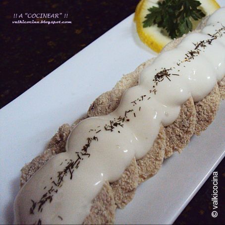 Huevas de merluza con mayonesa