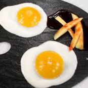 Huevos fritos dulces