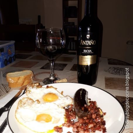 Huevos Fritos con Jamón