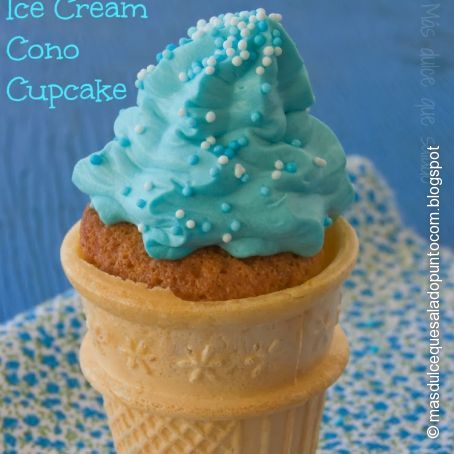 Ice Cream Cono Cupcake