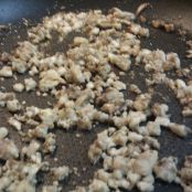 Espaguetis con huevos de mújol y nueces - Paso 2