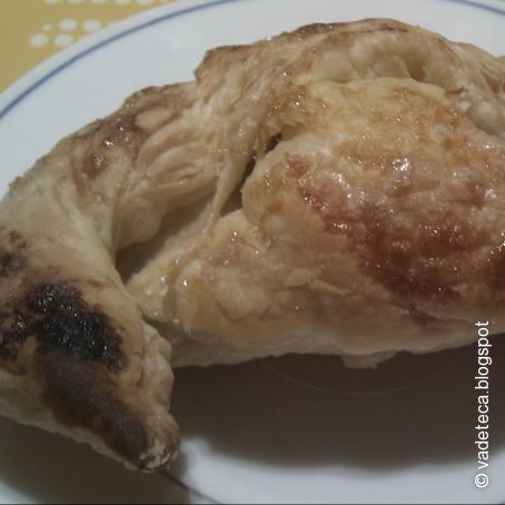 Cruasanes de chocolate artesanos