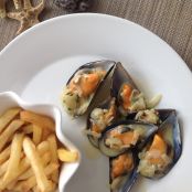 Mejillones al jengibre