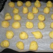 Profiteroles rellenos de nata - Paso 1