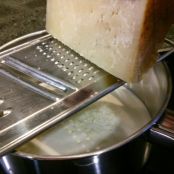 Panna cotta al queso curado con membrillo - Paso 5