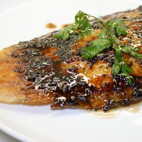 Llenguado amb salsa meuniere