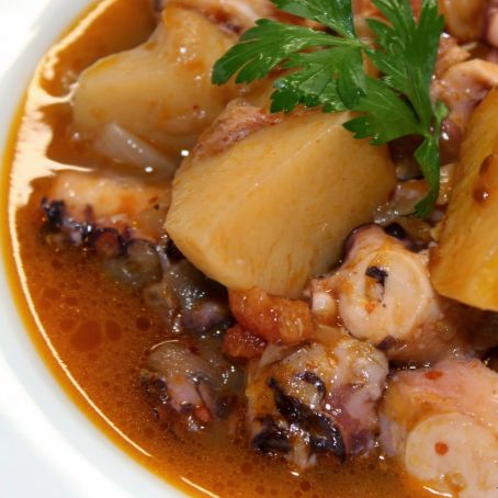 Estofat de pop amb patates