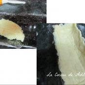 Brazo de puré de patatas relleno de mariscos - Paso 1