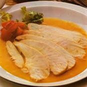 Pechuga de ave escabechada