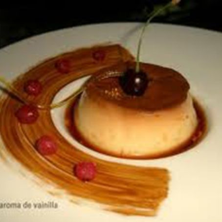 Flan de huevo casero