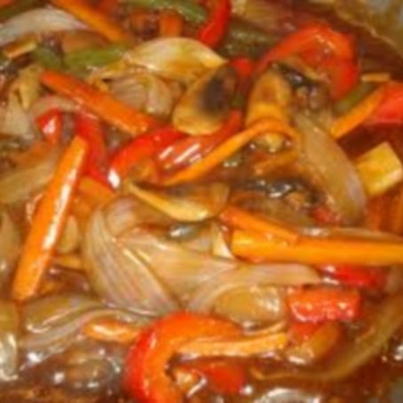 Salteado de verduras