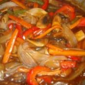 Salteado de verduras