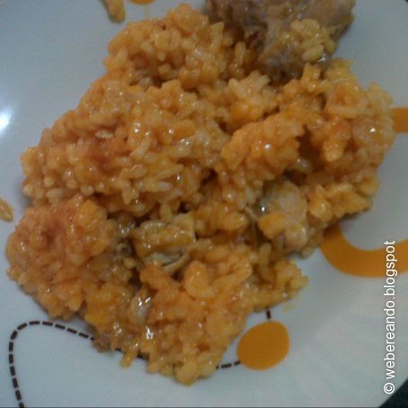 Arroz con conejo y costilla