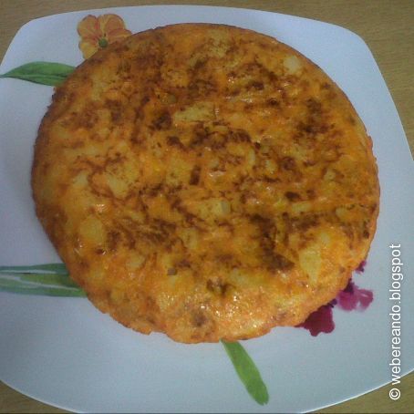 Tortilla de patatas y picadillo