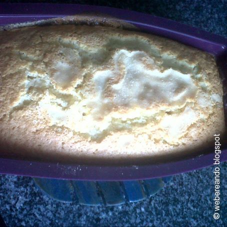 Bizcocho sweppes de limón