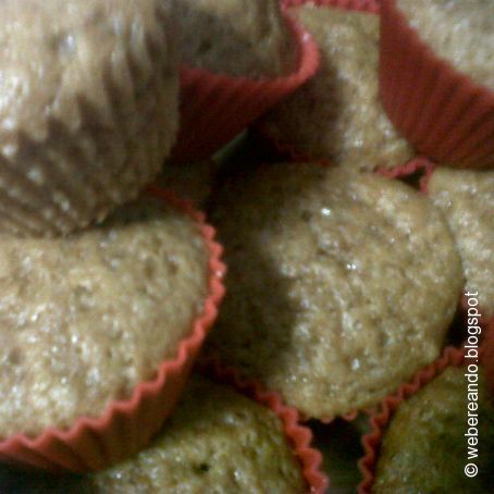 Magdalenas  de plátano