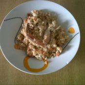 Arroz con buey de mar