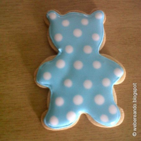 Glasa de relleno para decorar galletas de mantequilla