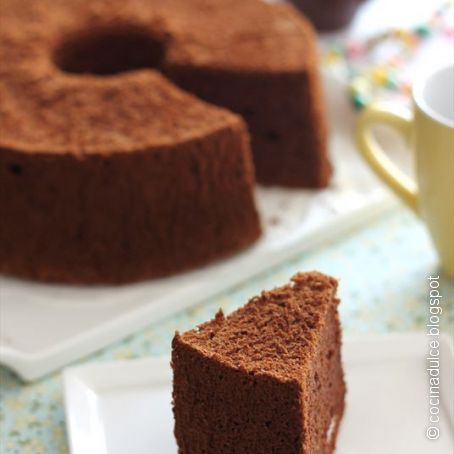 Chocolate Chiffon Cake