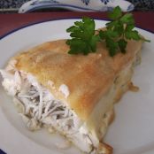 pescadilla rellena de gulas y gambas