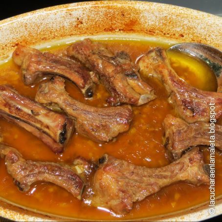 Costillas de cerdo al horno