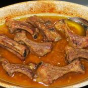 Costillas de cerdo al horno