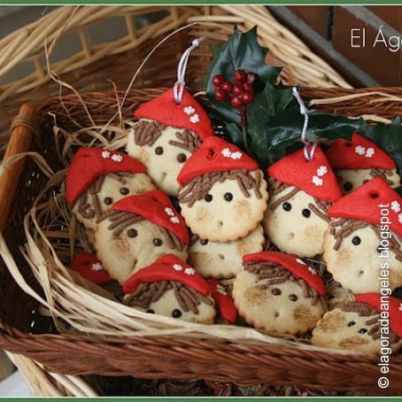 Galletas duendes de Navidad