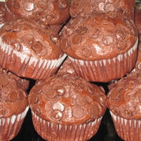 Muffins de chocolate caseros