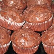 Muffins de chocolate caseros - Paso 1