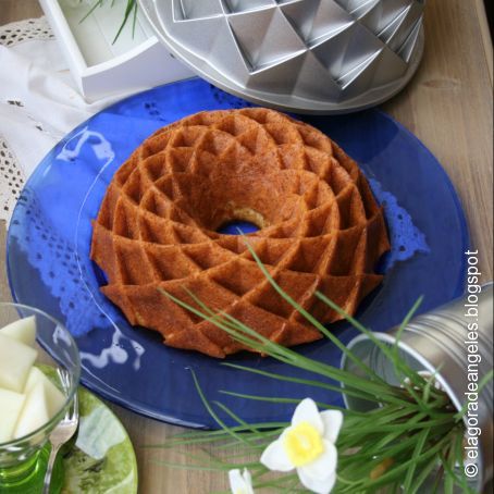 Bundt cake de melón