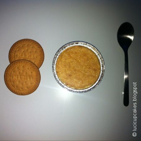 Flan de huevo y galleta María