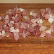 Alcachofas con jamón y huevo - Paso 2