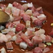 Alcachofas con jamón y huevo - Paso 4