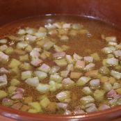 Alcachofas con jamón y huevo - Paso 5