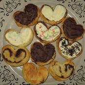 PALMERAS RELLENAS DE CHOCOLATE