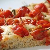 Focaccia de tomate cherry