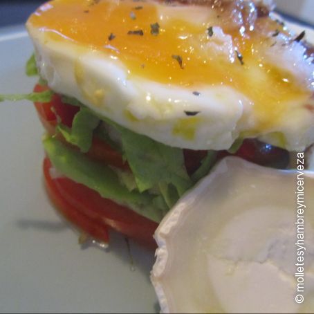 Ensalada de aguacate y huevo