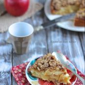 Streusel de manzana