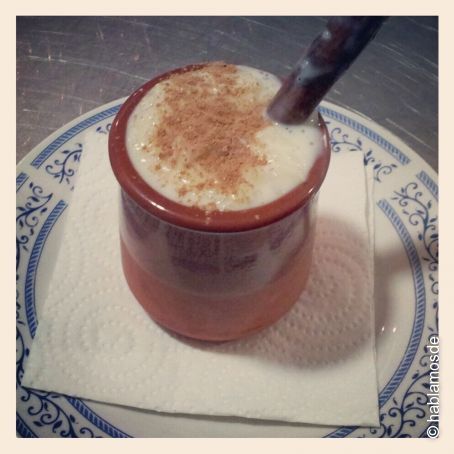 Arroz con leche casero al aroma de canela