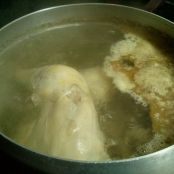 Caldo de pollo y verduras - Paso 2