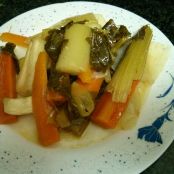 Caldo de pollo y verduras - Paso 5
