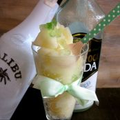 Sorbete de piña colada