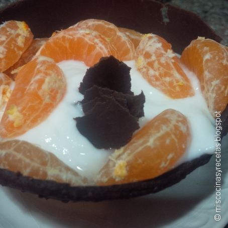 Cuencos de chocolate